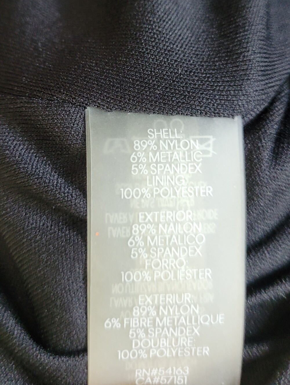 Calvin Klein Formal Shimmer Evening Dress Size 6 - Picture 11 of 12